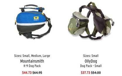 rei hiking with dogs