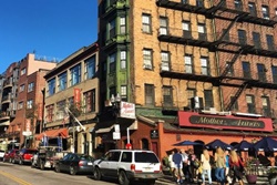 Mother Anna's Restaurant, pet friendly restaurant in Boston Massachusetts, dogs allowed Boston restaurant